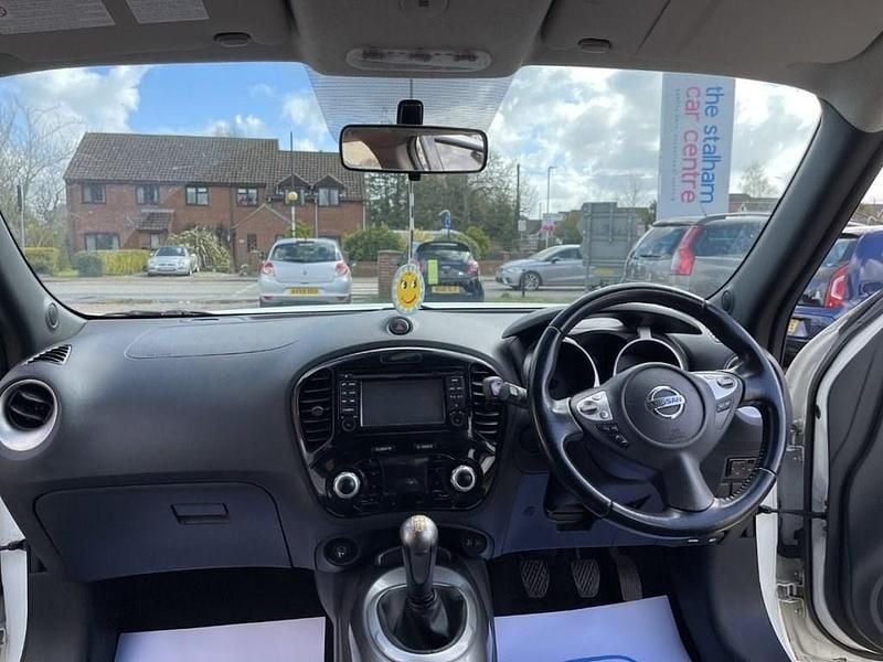 Used Nissan Juke Acenta Premium 117 HP (86 kW) 2013 White SUV