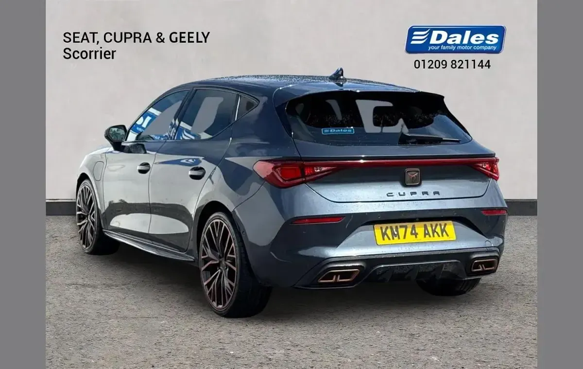 Used Cupra Leon VZ2 241 HP (177 kW) 2024 Grey Hatchback