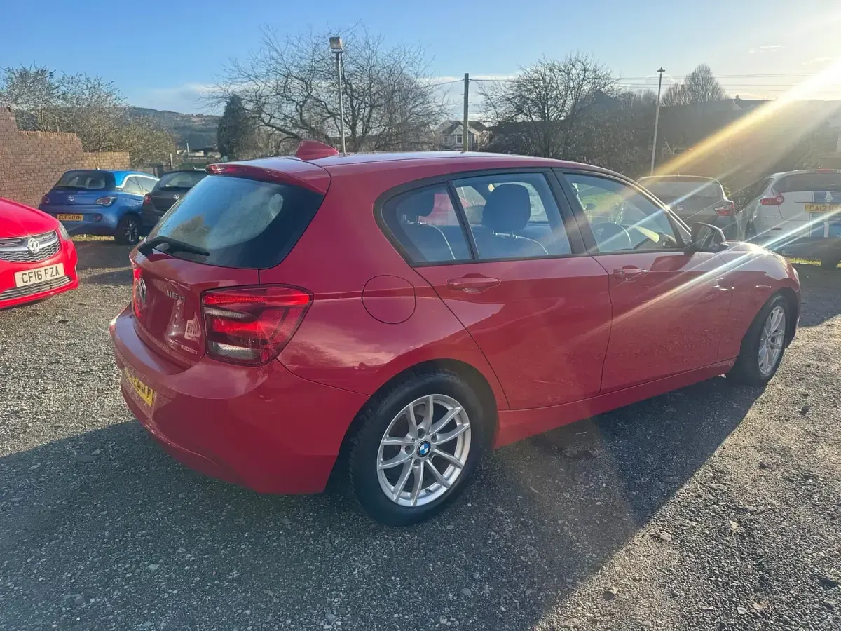 Used BMW 116 Efficient Dynamics 2014 Red Hatchback