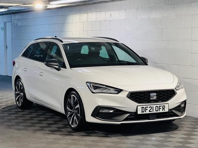 Used Seat Leon FR Sport 2021 White Estate