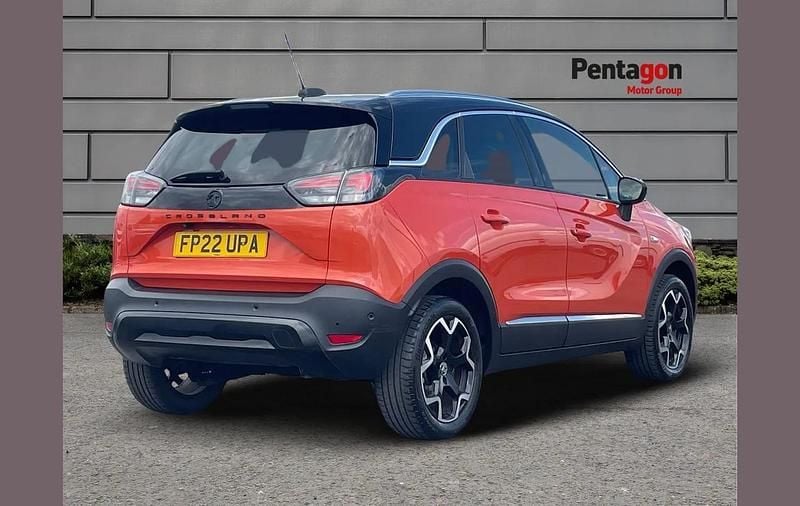 Used Vauxhall Crossland Ultimate 130 HP (95 kW) 2022 Orange SUV