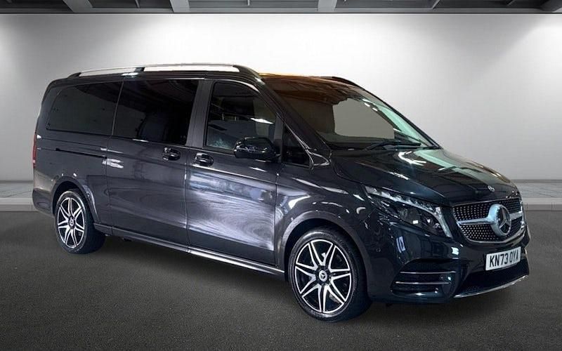 Grey Used 2023 Mercedes V220 AMG line MPV | £57,700 (Fair price) - Image 1/4