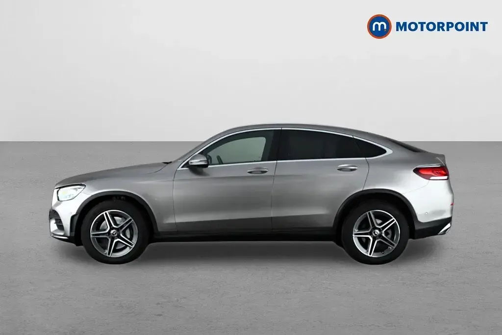 Used Mercedes GLC300 AMG line 2020 Silver Coupe