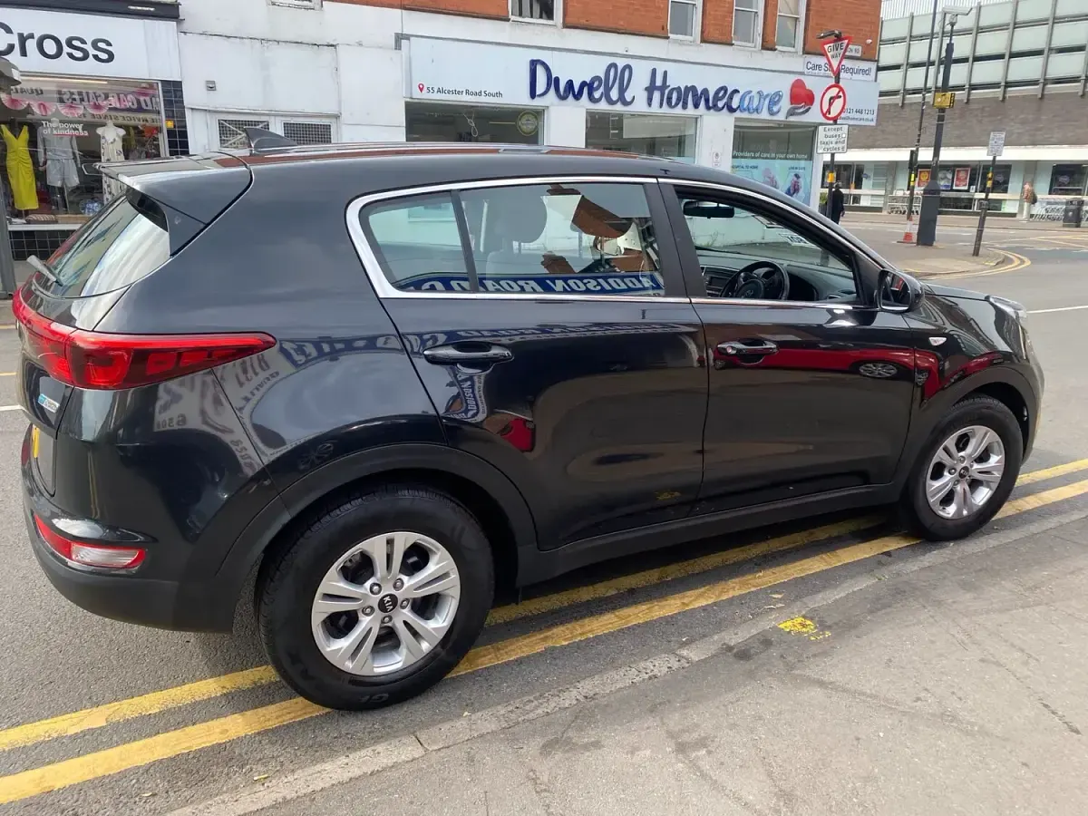 Used Kia Sportage 115 HP (84 kW) 2017 Black SUV