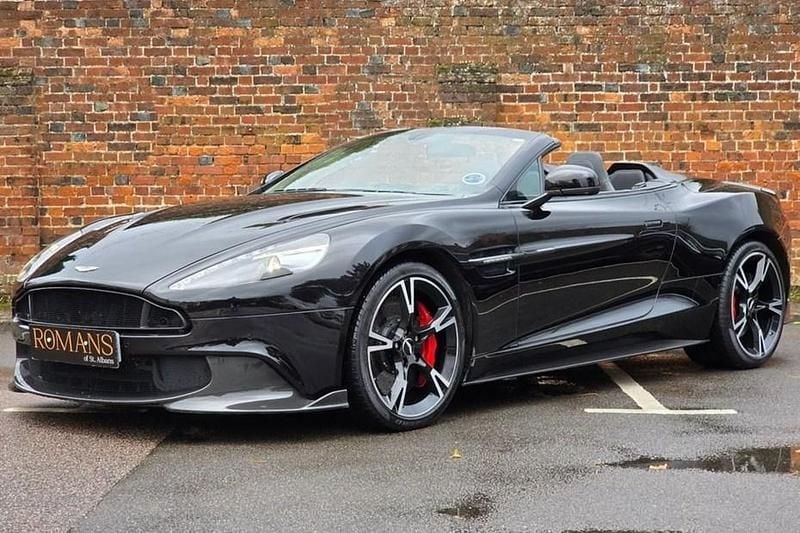 Used Aston Martin Vanquish 595 HP (437 kW) 2018 Black Cabriolet
