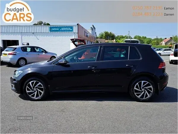 Used VW Golf VII Match 115 HP (84 kW) 2019 Black Hatchback