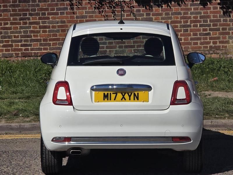 Used Fiat 500 Lounge 69 HP (50 kW) 2018 White Hatchback