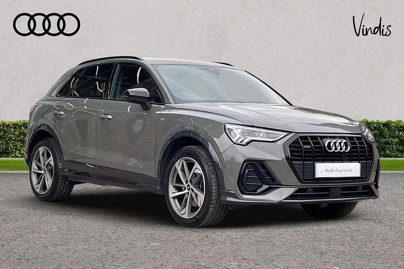 Grey Used 2022 Audi Q3 Black Edition SUV | £28,518 (Fair price) - Image 1/3