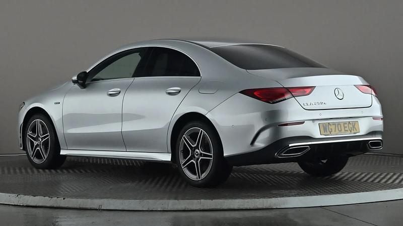 Used Mercedes CLA250e AMG Line Premium 218 HP (160 kW) 2020 Silver Sedan