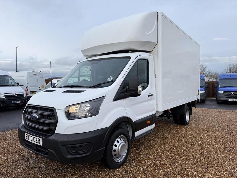 Used Ford Transit S 130 HP (95 kW) 2020 White Cabriolet