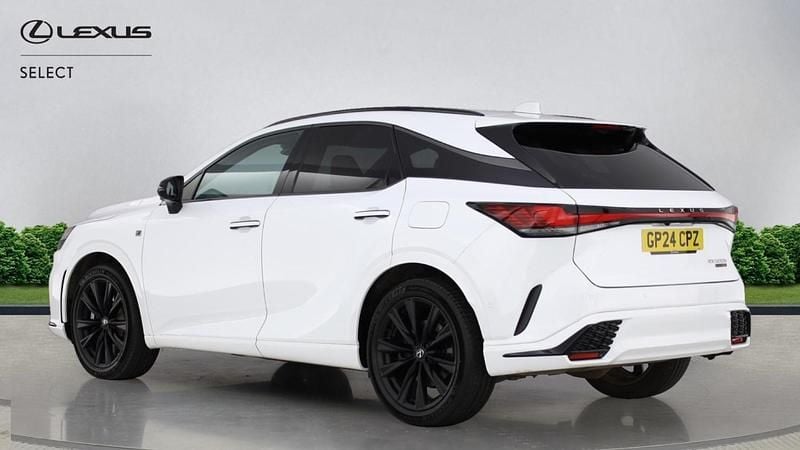 Used Lexus RX500h Sport Line 2024 White SUV