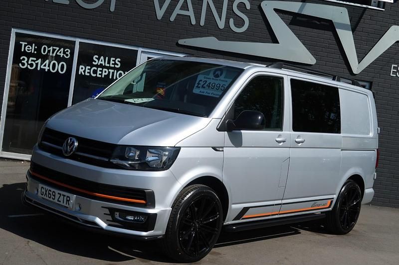 Used VW T6.1 Highline 150 HP (110 kW) 2019 Silver Van