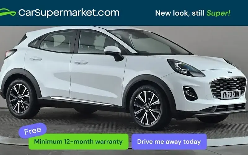 Usado Ford Puma Titanium 125 HP (91 kW) 2023 Branco SUV