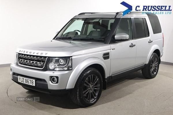 Silver Used 2016 Land Rover Discovery 4 Graphite SUV | £11,995 (Good price) - Image 1/4