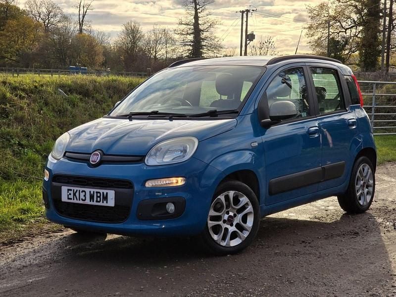 Turquoise Used 2013 Fiat Panda Lounge Hatchback | £2,500 (Super price) - Image 1/4