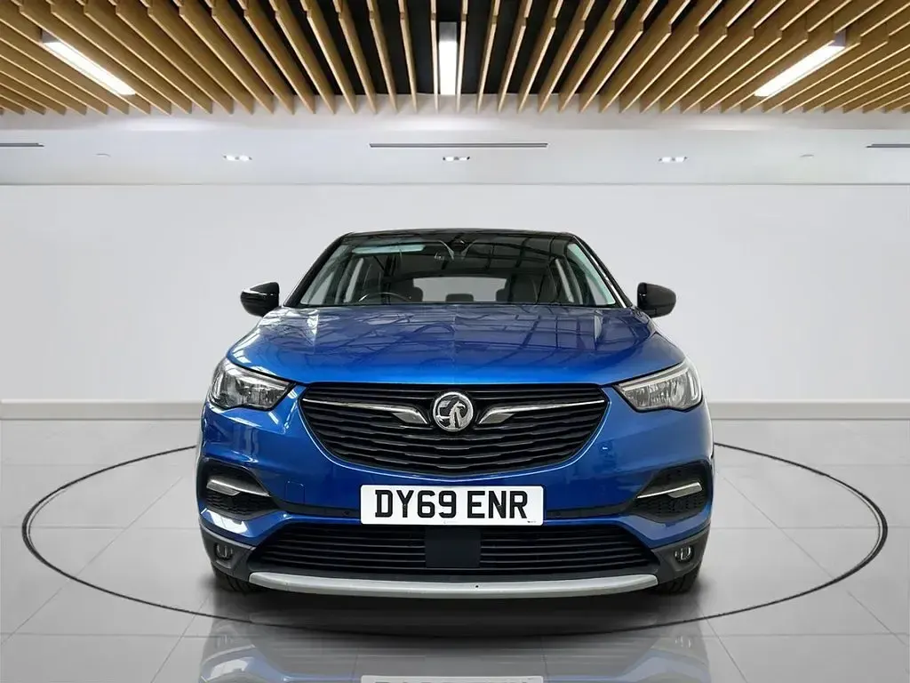 Used Vauxhall Grandland X Sport 130 HP (95 kW) 2019 Blue SUV