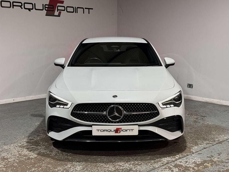 Used Mercedes CLA200 AMG Line Premium 163 HP (119 kW) 2023 White Coupe