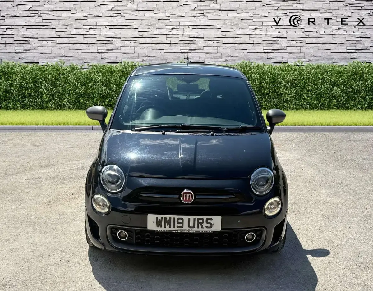 Used Fiat 500S S 2019 Black Hatchback