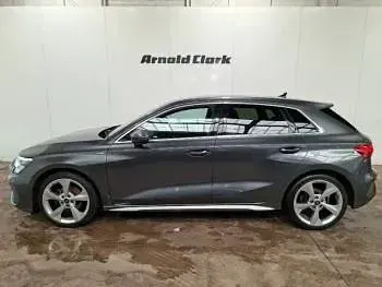 Used Audi A3 S-Line 150 HP (110 kW) 2023 Grey Sedan
