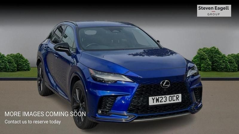 Blue Used 2023 Lexus RX500h Sport Line SUV | £53,645 (Fair price) - Image 1/4