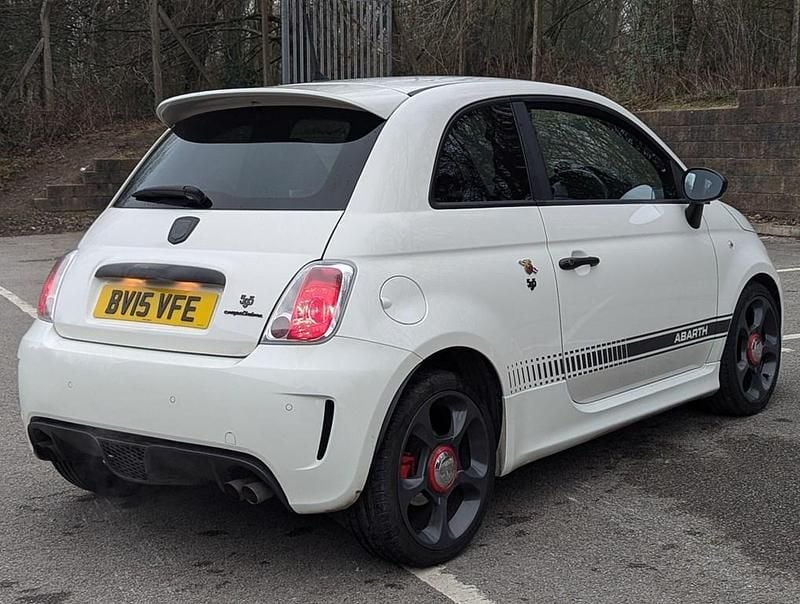Used Abarth 595 Competizione 160 HP (117 kW) 2015 White Hatchback