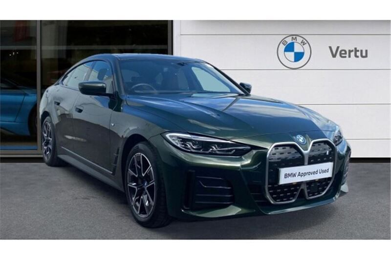 Green Used 2023 BMW i4 M Sport Sedan | £34,961 (Fair price) - Image 1/4