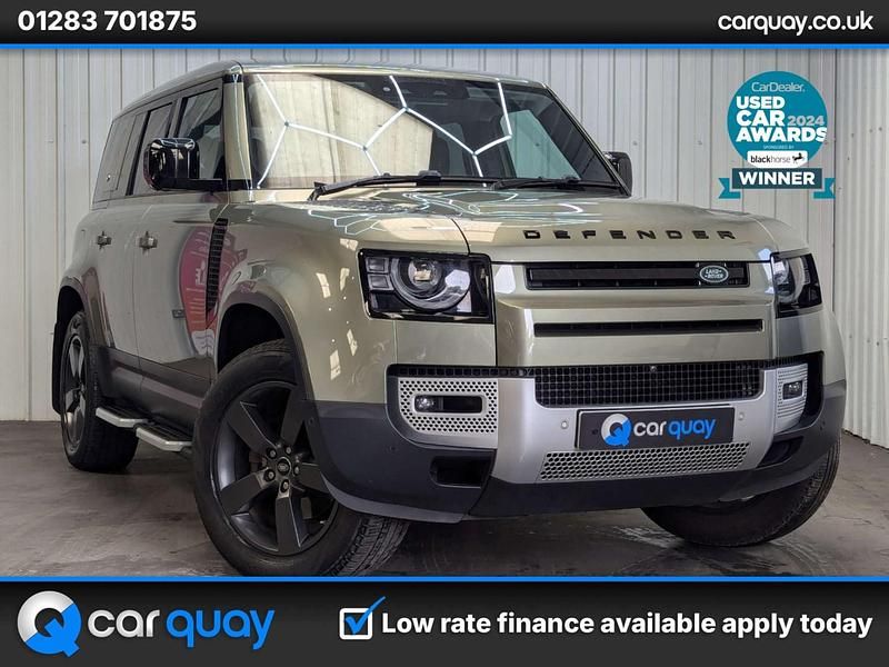 Green Used 2021 Land Rover Defender SE SUV | £44,495 (Fair price) - Image 1/4