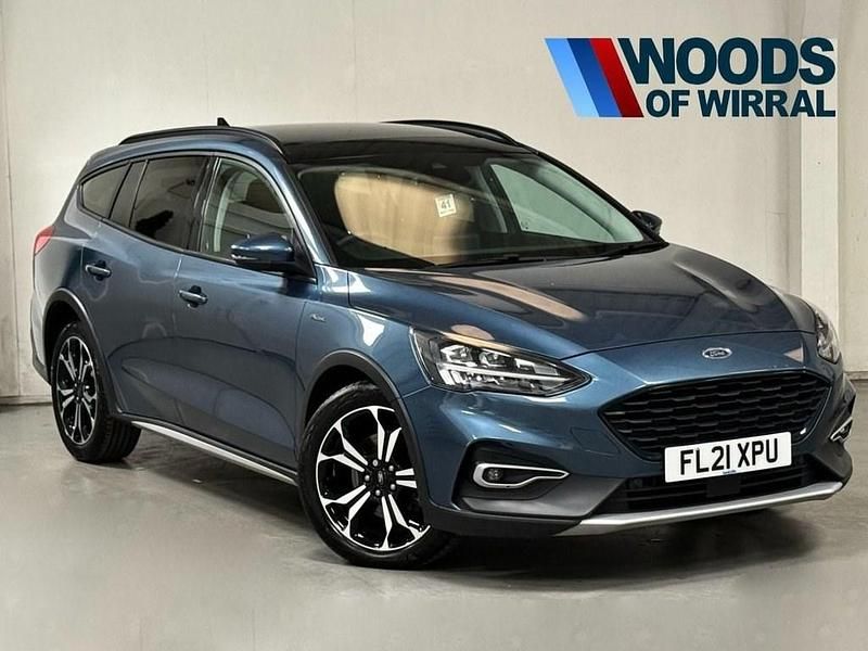 Blue Used 2021 Ford Focus Active X Estate | £15,389 (Good price) - Image 1/4