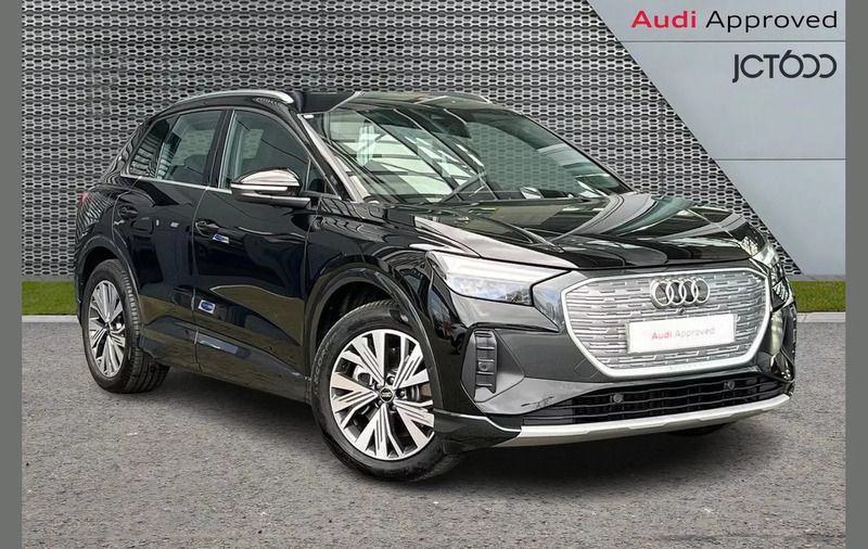 Black Used 2024 Audi Q4 e-tron Sport SUV | £33,756 (Super price) - Image 1/4