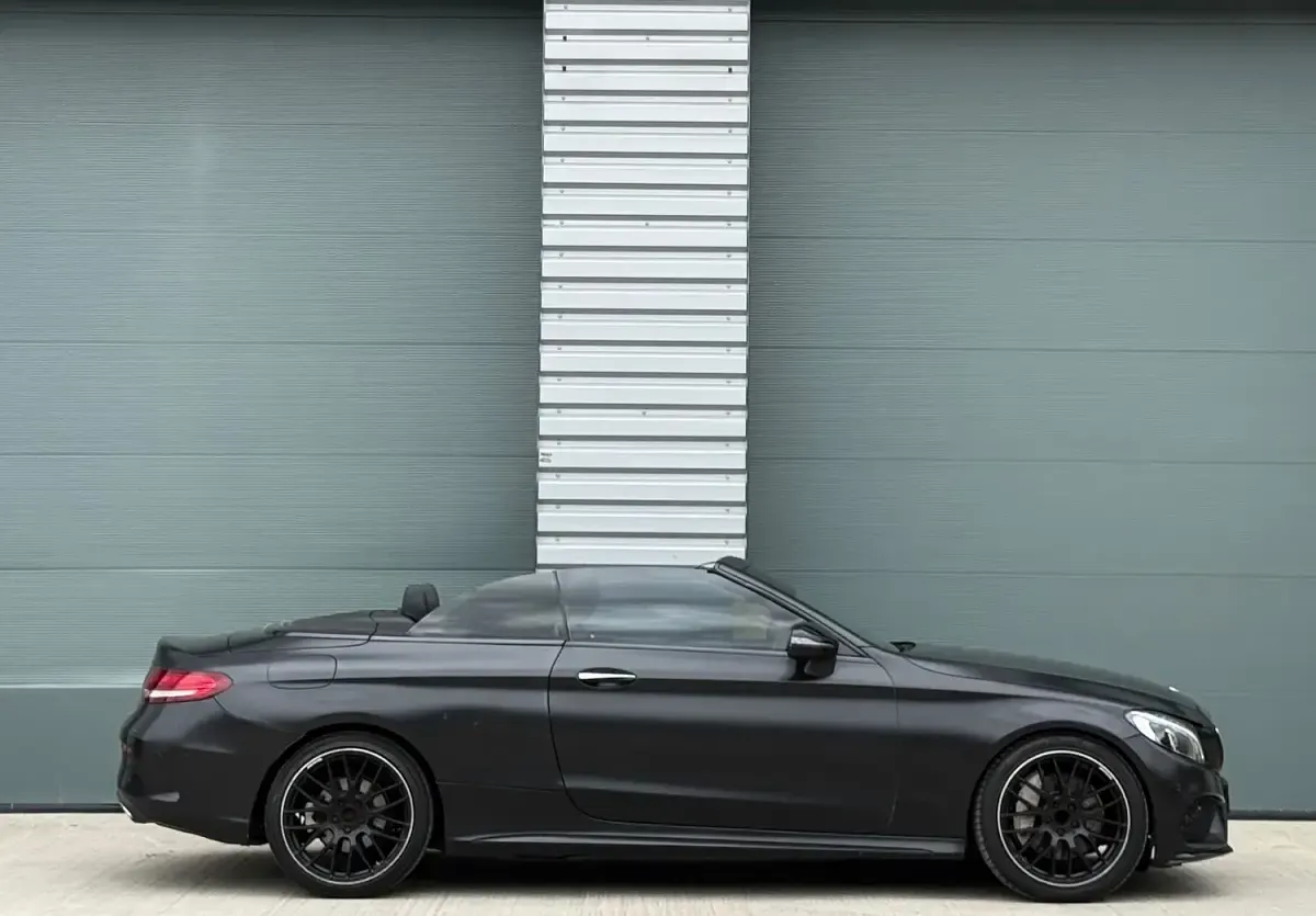Used Mercedes C250 AMG Line Premium Plus 2018 Black Cabriolet