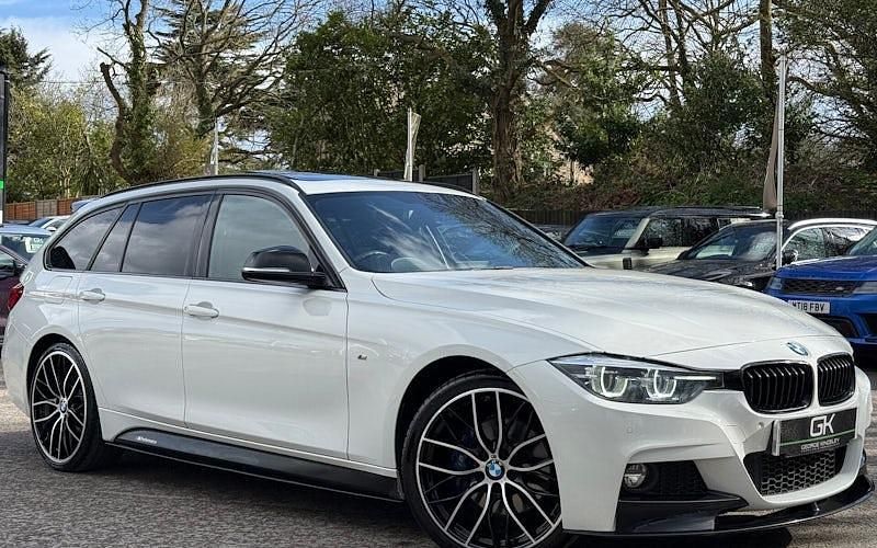 Used BMW 320 M Sport 190 HP (139 kW) 2019 White Estate