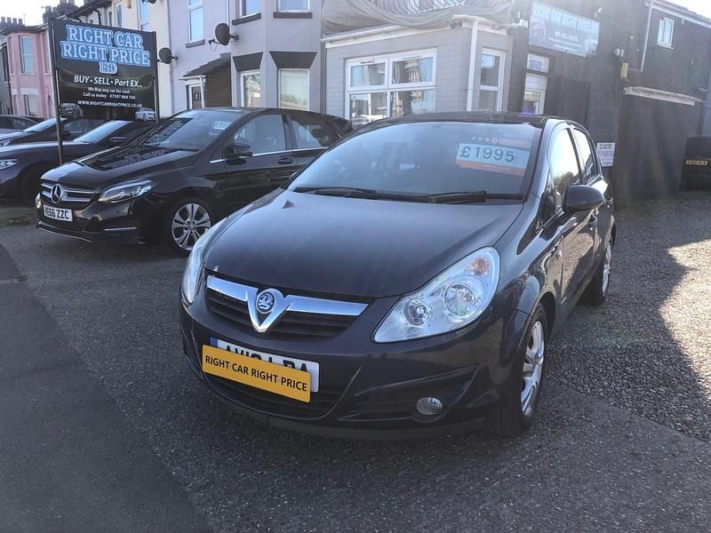 Used Vauxhall Corsa 85 HP (62 kW) 2010 Blue Hatchback