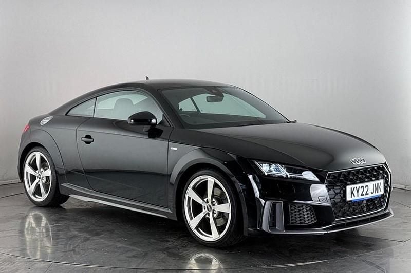 Black Used 2022 Audi TT S-Line Coupe | £25,000 (Good price) - Image 1/1