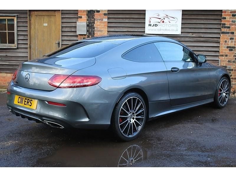 Used Mercedes C300 AMG Line Premium 2018 Grey Coupe