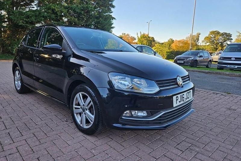 Black Used 2016 VW Polo Match Hatchback | £6,750 (Fair price) - Image 1/1