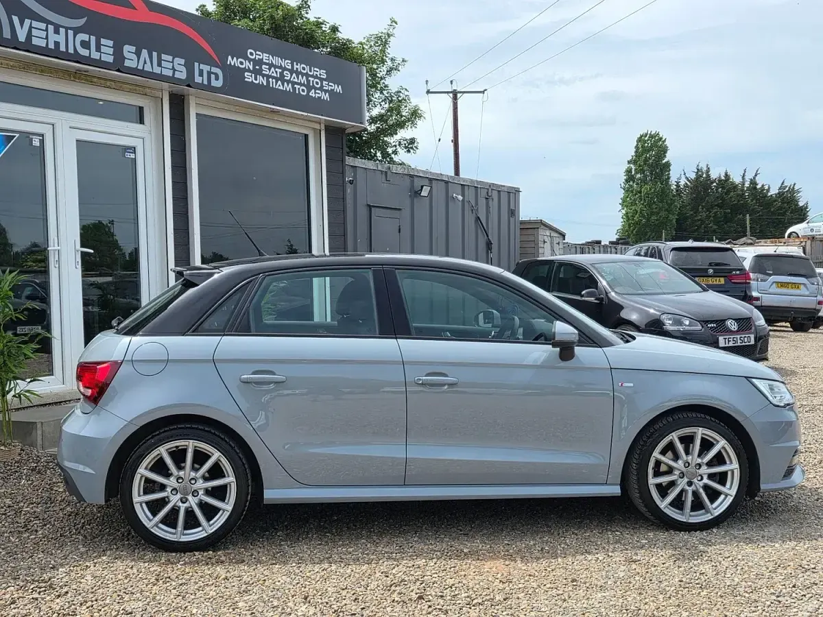 Used Audi A1 Sportback S-Line 125 HP (91 kW) 2018 Grey Hatchback