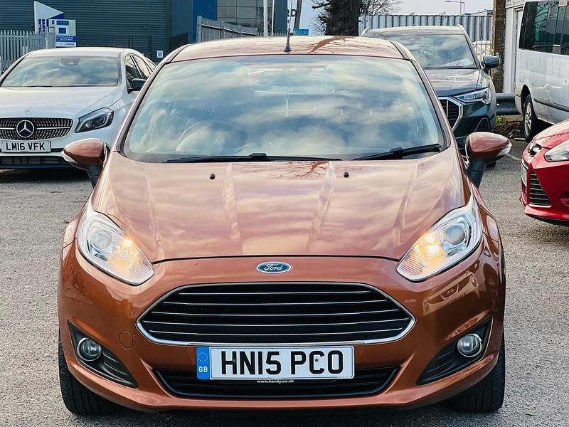 Used Ford Fiesta Zetec 2015 Brown Hatchback