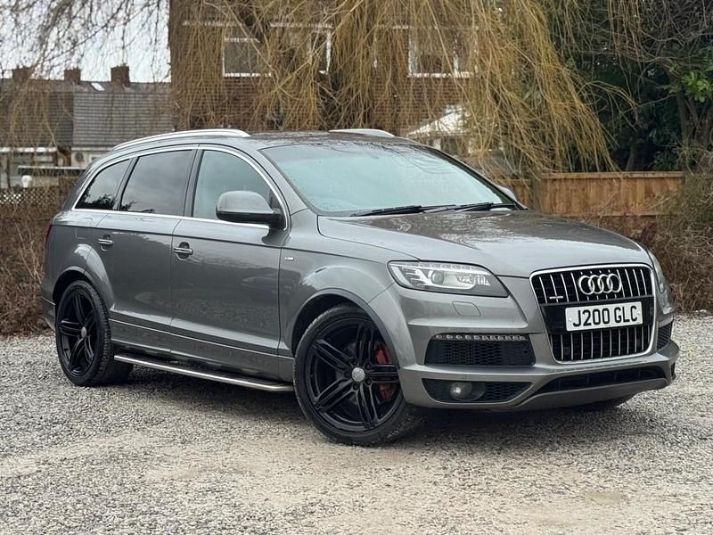Grey Used 2012 Audi Q7 S-line plus SUV | £9,495 (Fair price) - Image 1/3