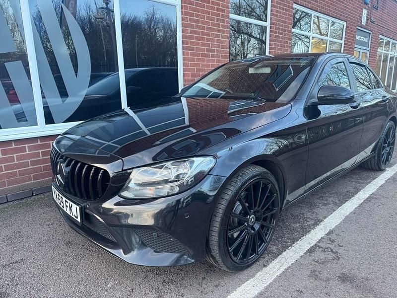 Used Mercedes C220 SE 194 HP (142 kW) 2019 Black Sedan
