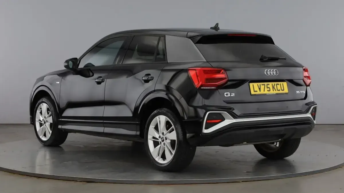 Used Audi Q2 S-Line 150 HP (110 kW) 2025 Mythos black SUV