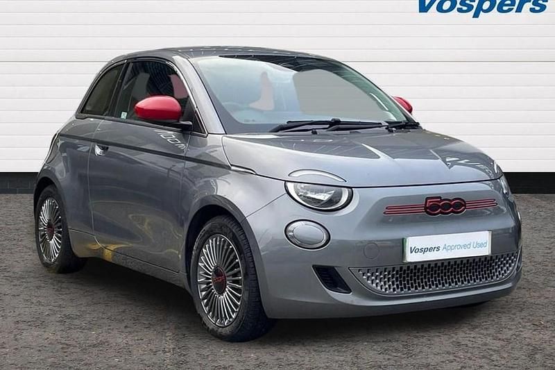 Used Fiat 500e Red 86 kW (118 HP) 2023 Hatchback