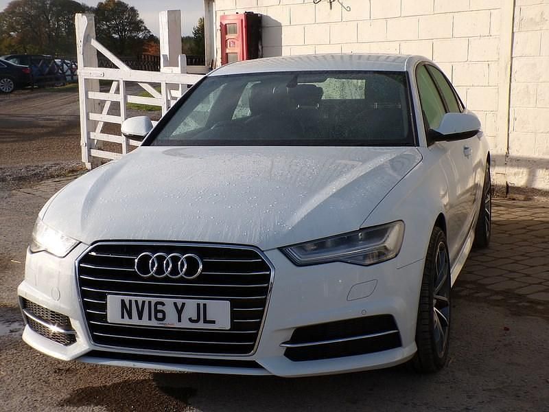 Used Audi A6 S-Line 190 HP (139 kW) 2016 White Estate