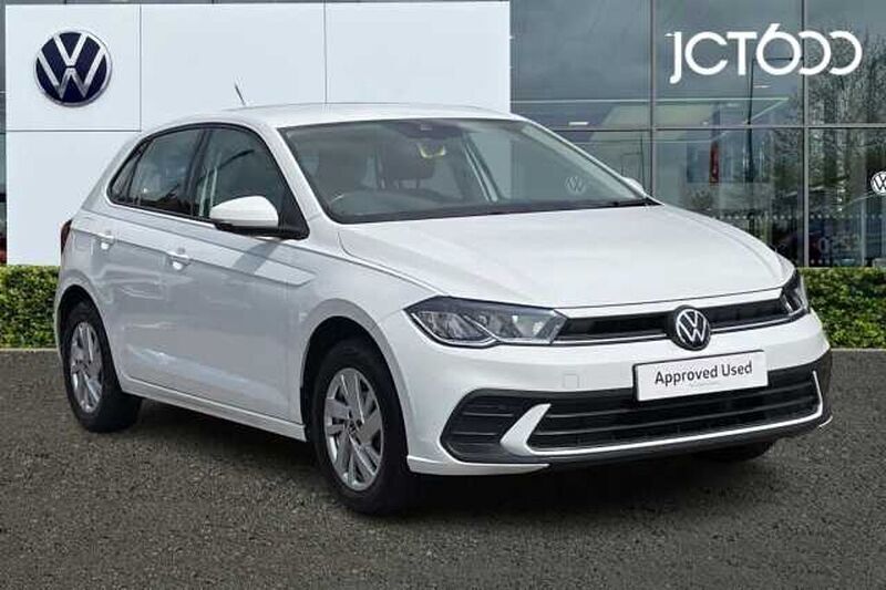 White Used 2022 VW Polo Life Hatchback | £15,565 (Fair price) - Image 1/4
