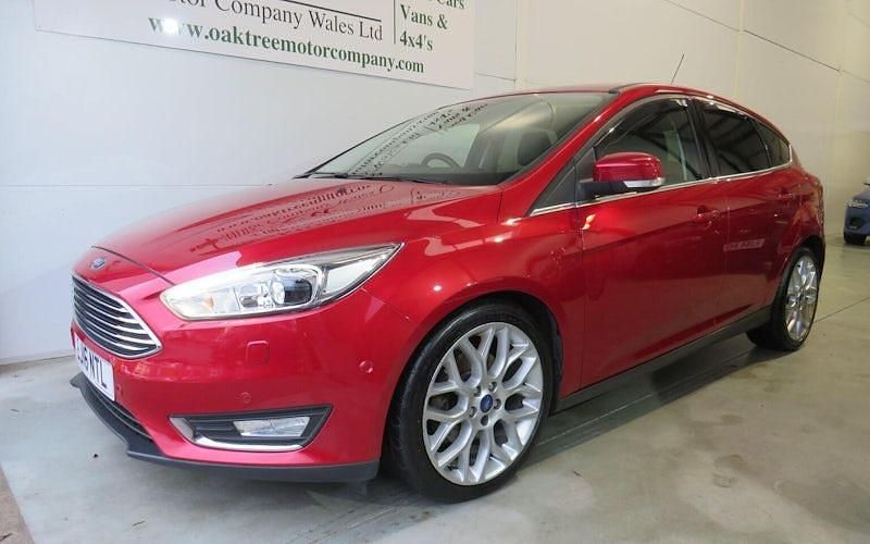 Red Used 2016 Ford Focus Titanium X Hatchback | £9,495 (Fair price) - Image 1/4
