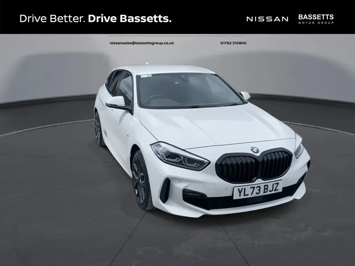 Used BMW 116 M Sport 2024 White Hatchback