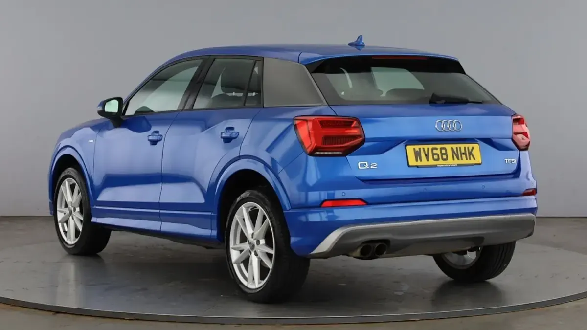 Used Audi Q2 S-Line 150 HP (110 kW) 2018 Blue SUV