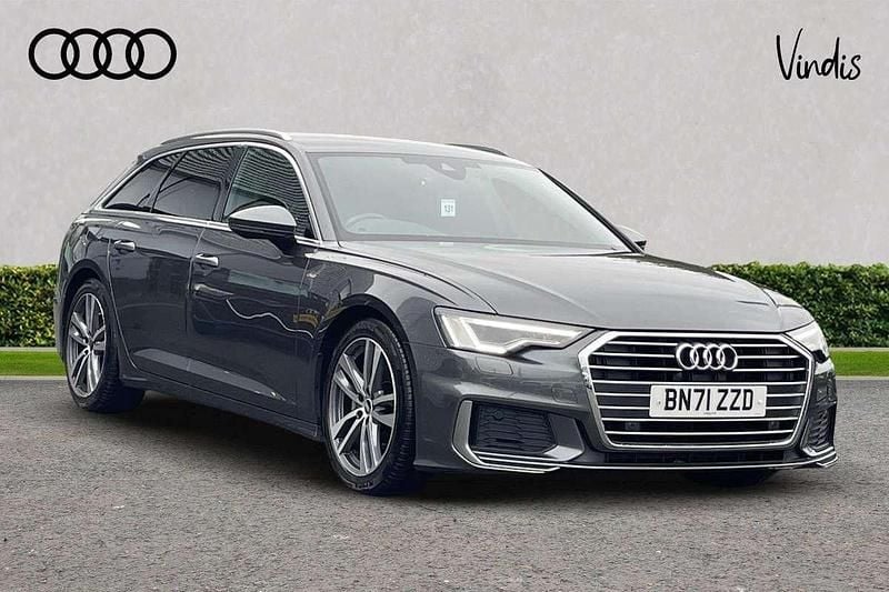 Grey Used 2021 Audi A6 S-Line Estate | £26,009 (Fair price) - Image 1/4