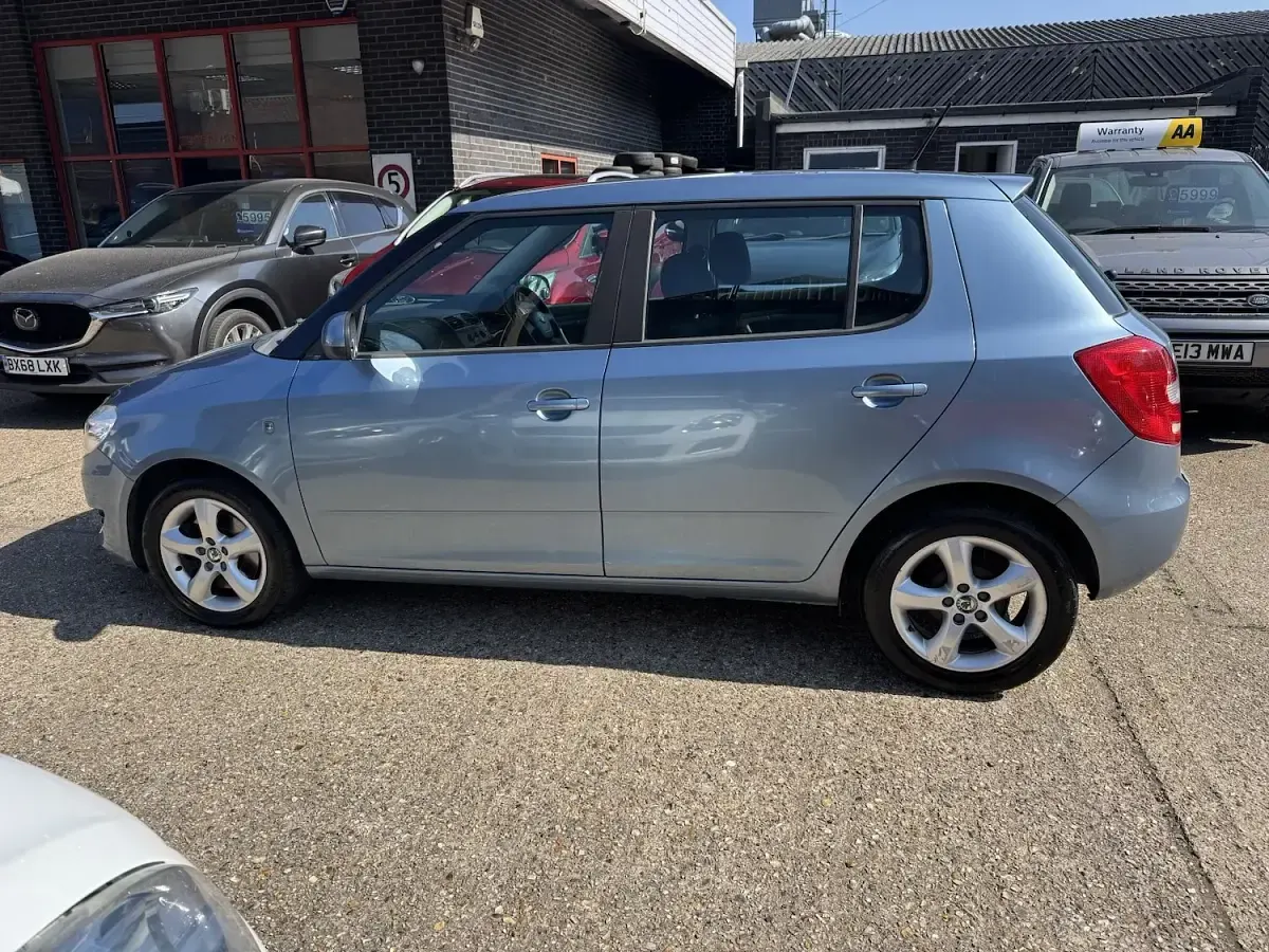 Used Skoda Fabia SE 105 HP (77 kW) 2011 Grey Hatchback