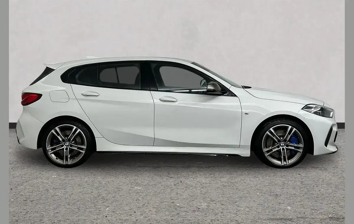 Used BMW M135 Shadowline 302 HP (222 kW) 2019 White Hatchback