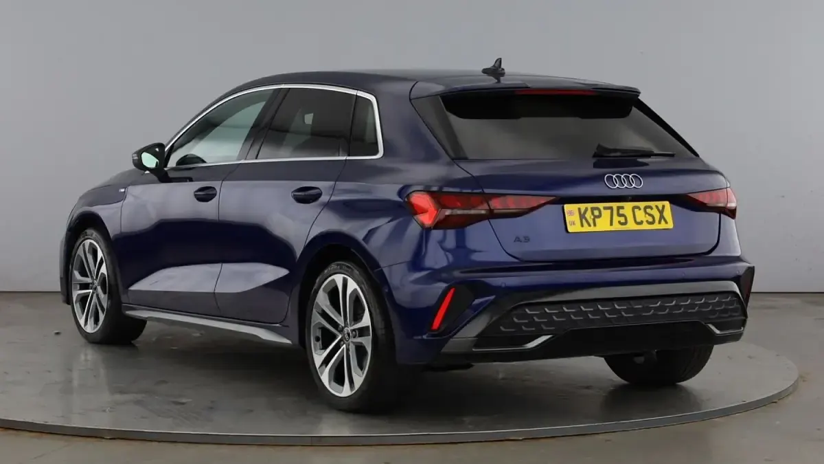 Used Audi A3 Sportback S-Line 2025 Navarra blue Hatchback